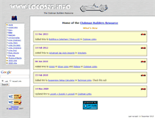 Tablet Screenshot of locost7.info